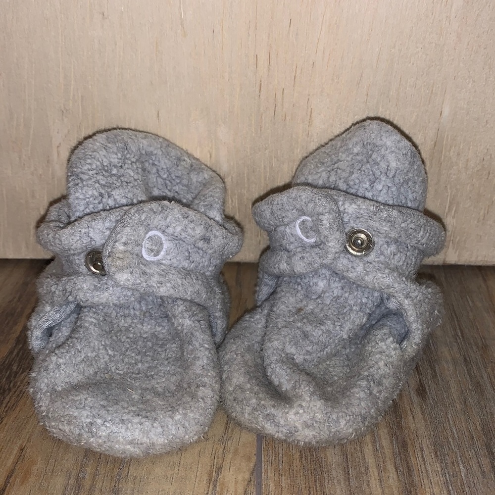 Zutano baby booties, 3m